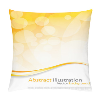 Personality  Abstract Colorful Circles Vector Design Pillow Covers