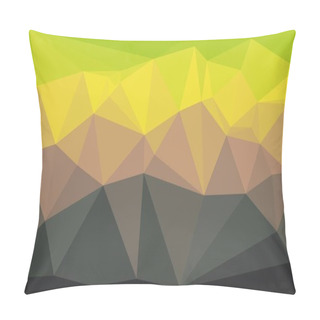Personality  Abstract, Colorful Background With Geometrical Pattern Pillow Covers