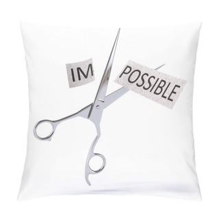 Personality  The Impossible Becomes Possible Pillow Covers