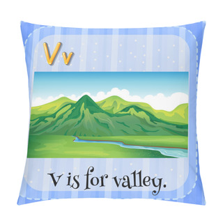 Personality  Letter V Pillow Covers