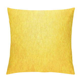 Personality  Yellow Denim Texture For Background Pillow Covers