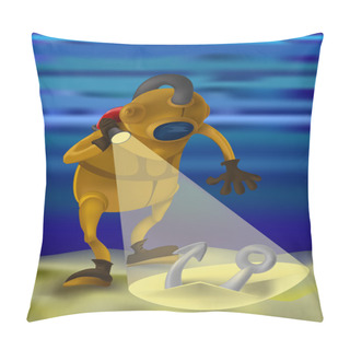 Personality  Professional Diver Pillow Covers