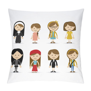 Personality  Women Design Pillow Covers