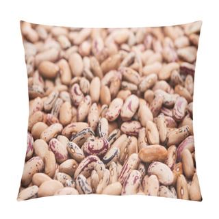 Personality  Close Up View Of Mix Of Raw Organic Beans Pillow Covers