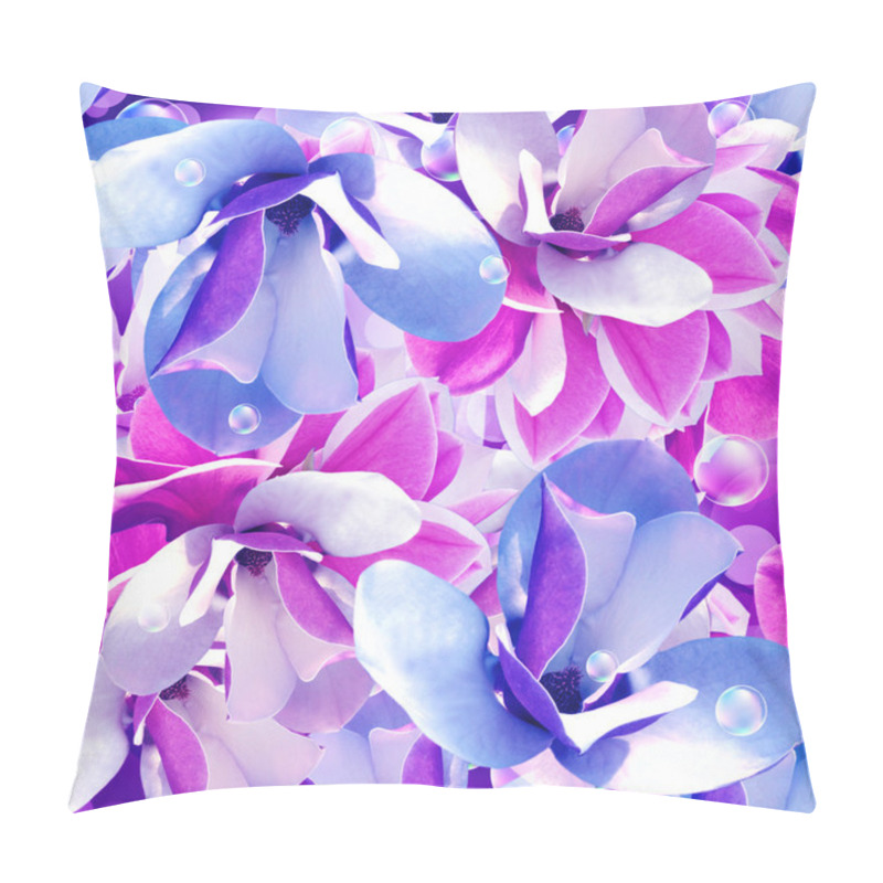 Personality  Seamless pattern. Magnolia. pillow covers