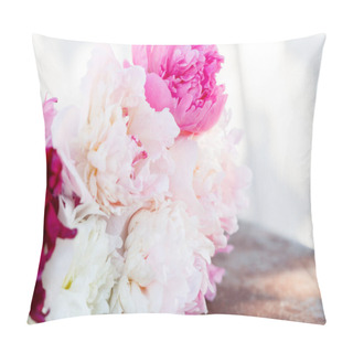 Personality  Fresh Garden Peonies Pillow Covers