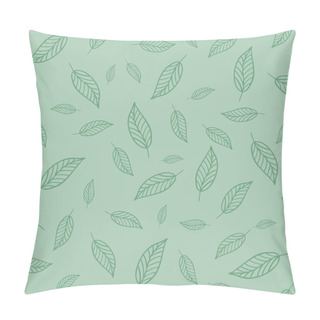 Personality  Seamless Floral Pattern With Plants. Vector Abstract Flowers Leaves Background For Case, Cover, Fabric, Interior Decor. Pillow Covers