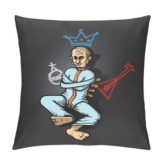 Personality  Madman Putin Pillow Covers