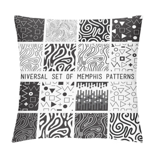 Personality  Universal Vector Lineal Geometric Seamless Pattern Pillow Covers
