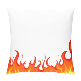 Personality  Fire - Flames Pillow Covers