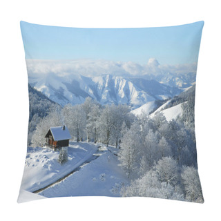 Personality  Mountain Chalet Pillow Covers