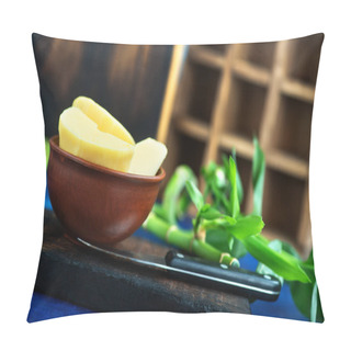Personality  Tasty Bamboo Shoots In Bowl  Pillow Covers