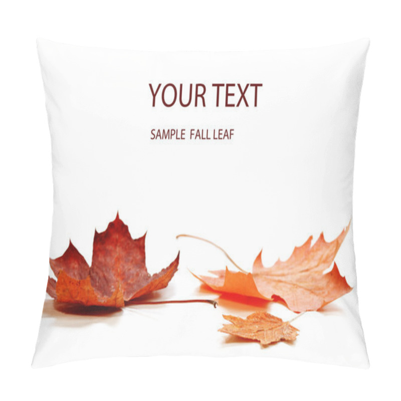 Personality  Autumn Leaves Pillow Covers