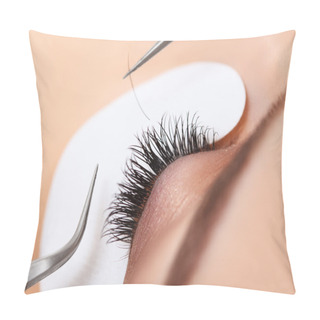 Personality  Eyelash Extension Pillow Covers