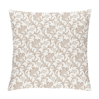Personality  Seamless Floral Background For Fabrics Pillow Covers