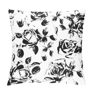 Personality  Roses, Leaves Pattern Pillow Covers