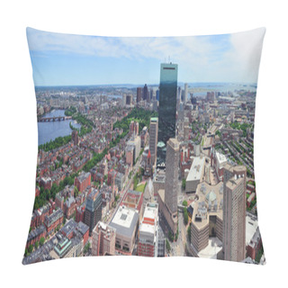 Personality  Boston Panorama Pillow Covers
