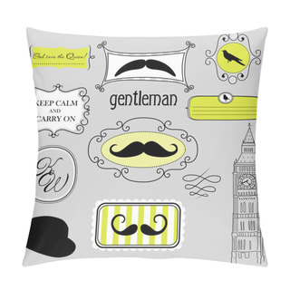 Personality  British Style Frames Pillow Covers