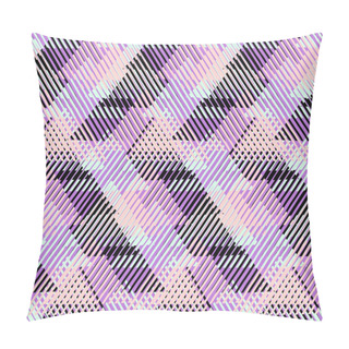 Personality  Abstract Vector Striped Background Pillow Covers