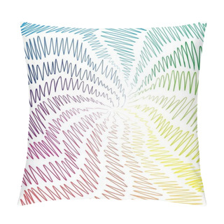 Personality  Doodle Hand-drawn Background Pillow Covers