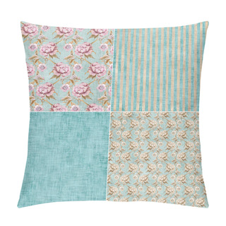 Personality  Vintage Floral Background Set Pillow Covers