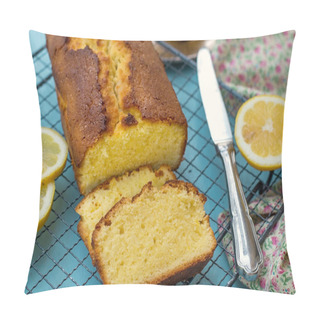 Personality  Moist And Fluffy Homemade Lemon Cake Loaf  Pillow Covers