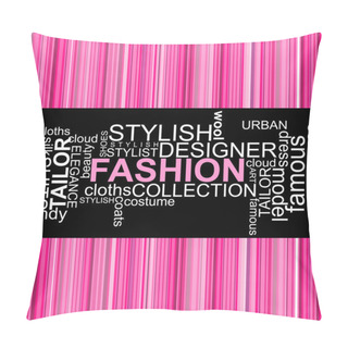Personality  FASHION - Word Collage Pillow Covers