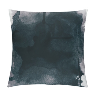 Personality  Black Watercolor Texture Pillow Covers