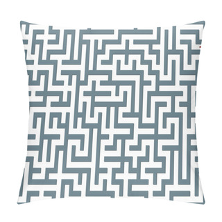 Personality  Gray Labyrinth Pillow Covers