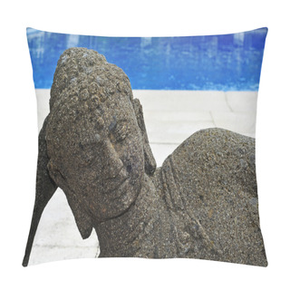 Personality  Buddhist Swimming Pool Pillow Covers