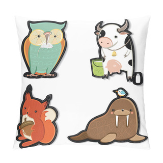 Personality  Kids Animals Pillow Covers