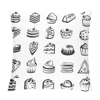 Personality Set Of Cakes Pillow Covers