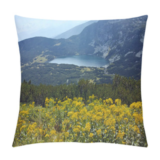 Personality  Amazing Landscape Of The The Lower Lake, The Seven Rila Lakes Pillow Covers