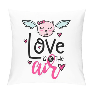Personality  Vector Hand Drawn Lettering Poster Pillow Covers