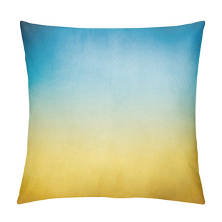Personality  Brown Blue Background Pillow Covers