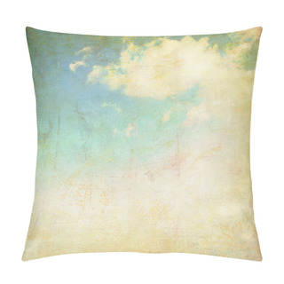 Personality  Vintage Cloudy Sky Pillow Covers