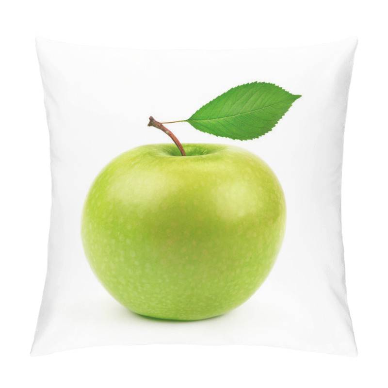 Personality  Green apple with leaf pillow covers