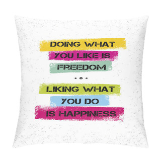 Personality  Inspiring Creative Motivation Quote Pillow Covers