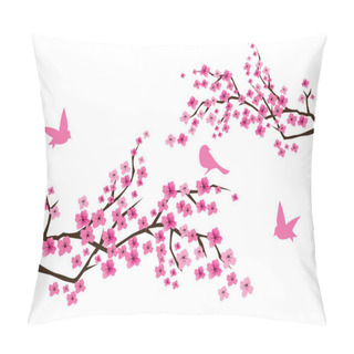 Personality  Sacura Branches Pillow Covers