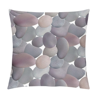 Personality  Sea River Pebbles Pillow Covers