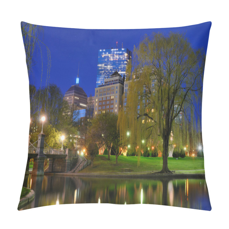 Personality  Boston Public Gardens pillow covers