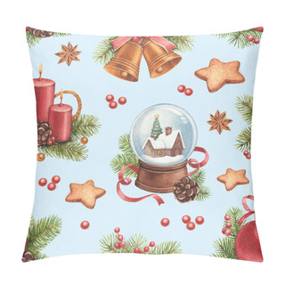 Personality  Vintage Christmas Pattern Pillow Covers