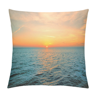 Personality  Sunrise On Caribbean Beach Pillow Covers