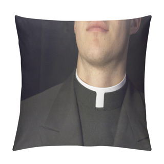 Personality  Close-up Of Priest Collar Pillow Covers