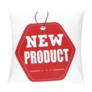 Personality  New Product Red Leather Label Or Price Tag Pillow Covers