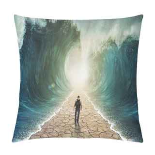 Personality  Walking Through The Water Pillow Covers