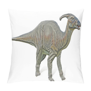 Personality  Close Up Of Parasaurolophus Dinosaur Pillow Covers