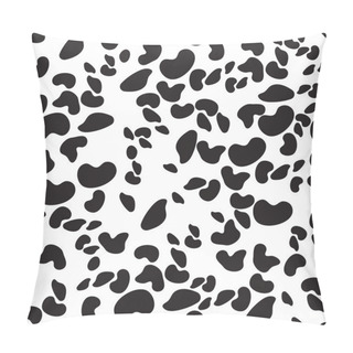 Personality  Vector Hand-painted Seamless Pattern With Cheetah, Leopard Dots, Pillow Covers