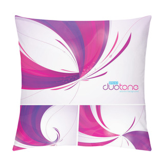Personality  Duotone Abstract Background Pillow Covers