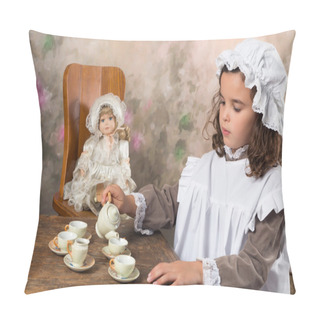 Personality  Vintage Tea Party Pillow Covers